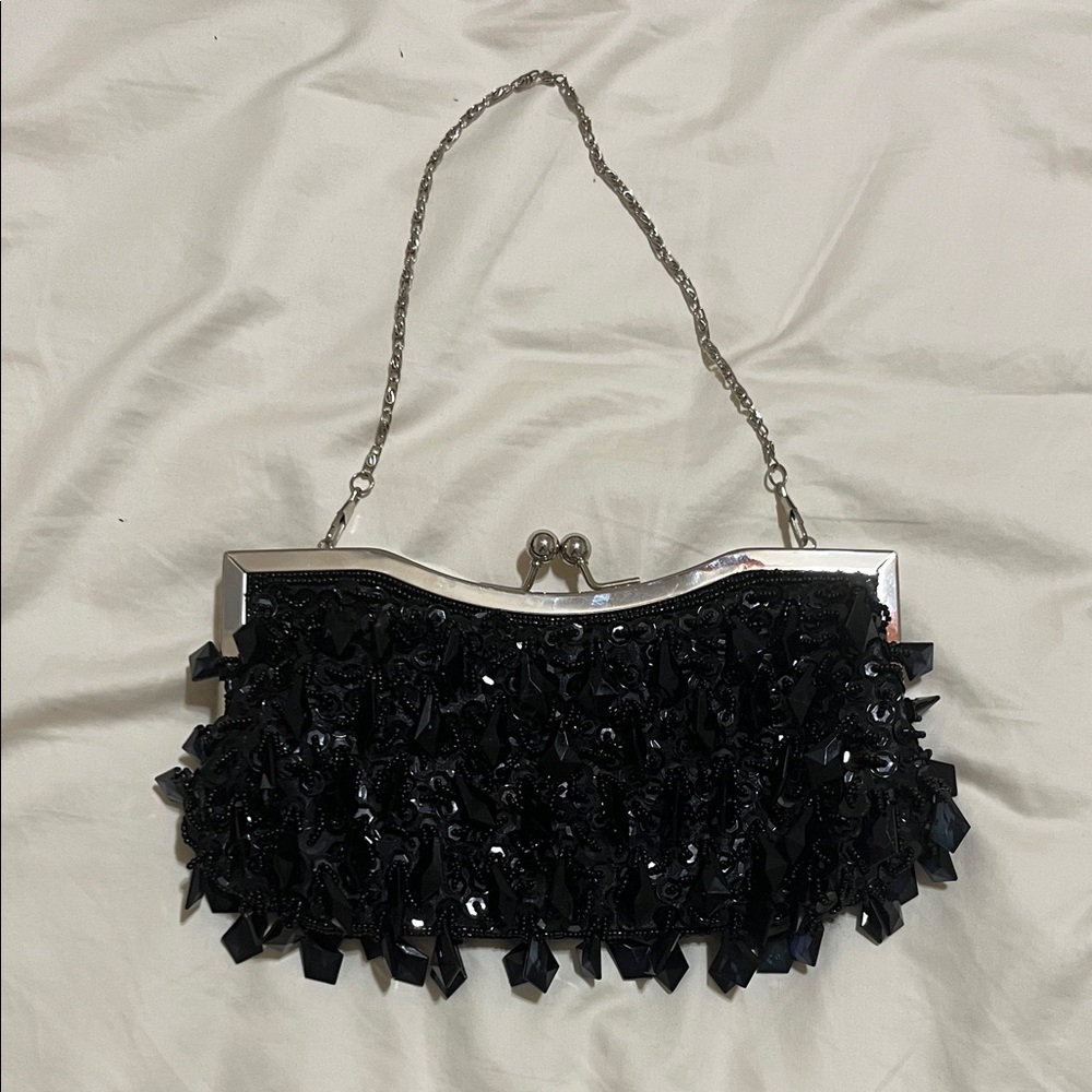 Elegant Black Evening Clutch